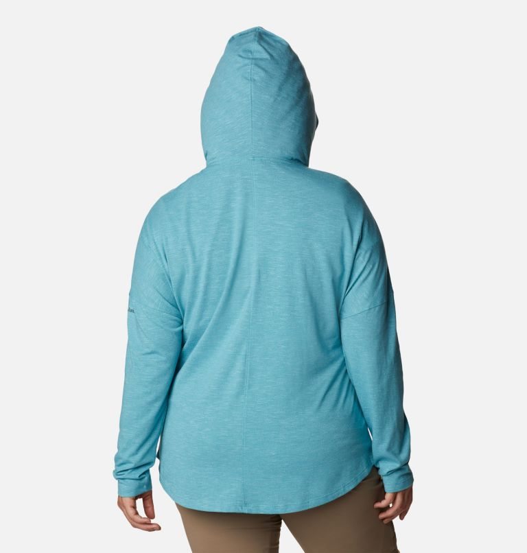 Women's Columbia Cades Cove Full Zip Hoodie Turquoise | Plus Size CA-S64LC